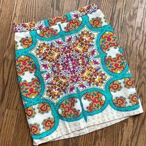 Lucy & Laurel Skirt Linen Size 2 NWT